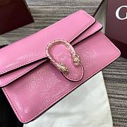 Gucci Dionysus Mini Shoulder Bag Pink 11x7.5x6.5cm - 2