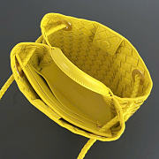 Bottega Veneta Small Andiamo Yellow Bag 25x22x10.5cm - 5