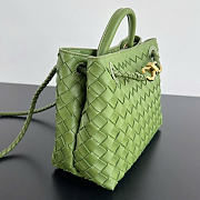 Bottega Veneta Small Andiamo Green Bag 25x22x10.5cm - 6