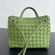 Bottega Veneta Small Andiamo Green Bag 25x22x10.5cm - 2