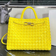 Bottega Veneta Medium Andiamo Yellow 32.5x24x12cm - 1