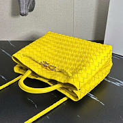 Bottega Veneta Medium Andiamo Yellow 32.5x24x12cm - 6