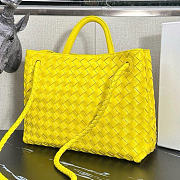 Bottega Veneta Medium Andiamo Yellow 32.5x24x12cm - 2