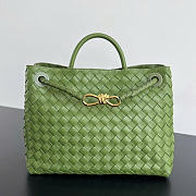 Bottega Veneta Medium Green Andiamo 32.5x24x12cm - 1