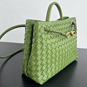 Bottega Veneta Medium Green Andiamo 32.5x24x12cm - 6