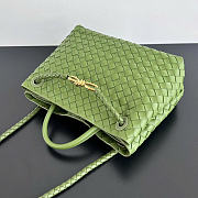 Bottega Veneta Medium Green Andiamo 32.5x24x12cm - 5