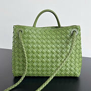 Bottega Veneta Medium Green Andiamo 32.5x24x12cm - 3