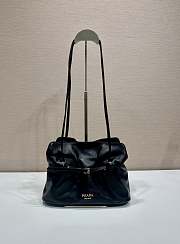 Prada Dada Small Nappa Black Leather Bag 25x18.5x11.5cm - 1
