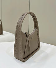Fendi Mini Fendessence Etoupe Leather Bag 28x20.5x7cm - 5