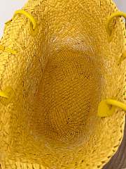 Loewe Medium Anagram Basket Bag Yellow 46x24x15cm - 2