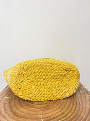 Loewe Medium Anagram Basket Bag Yellow 46x24x15cm - 3