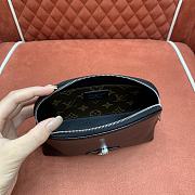 Louis Vuitton LV Cosmetic Pouch Black 19x12x6cm - 5