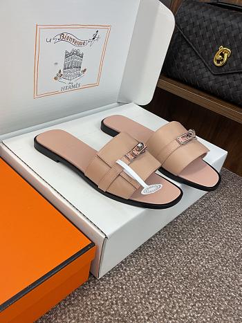 Hermes Giulia Sandal Pink