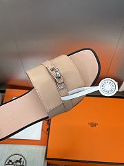 Hermes Giulia Sandal Pink - 4
