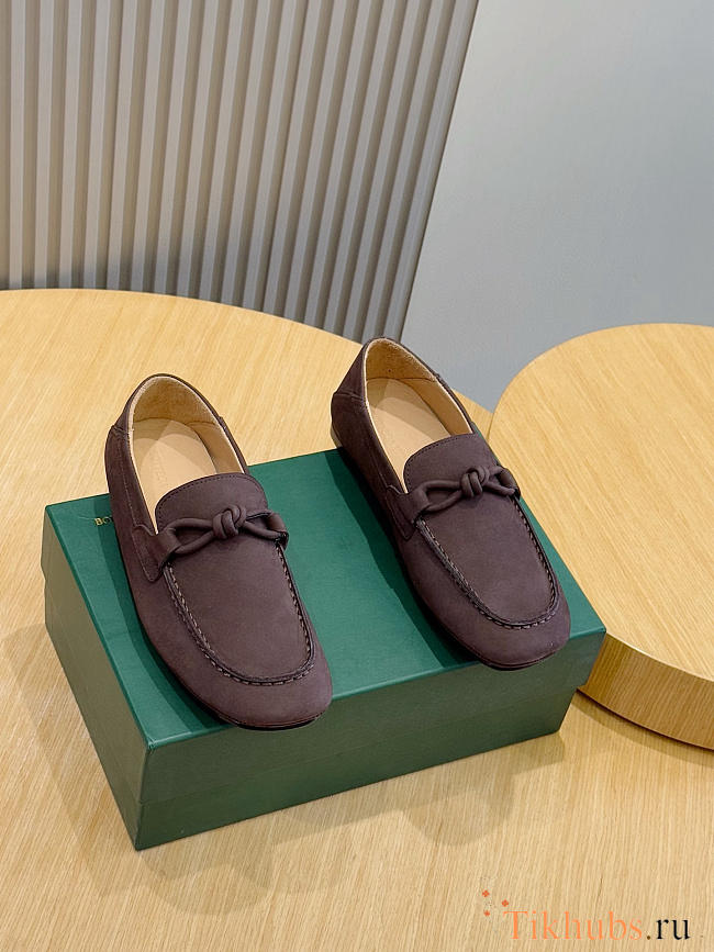 Bottega Veneta Dark Brown Loafer - 1