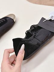 Prada Collapse Re-Nylon Suede Sneakers Metal Black - 4