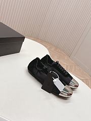 Prada Collapse Re-Nylon Suede Sneakers Metal Black - 2