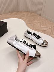 Prada Collapse Re-Nylon Suede Sneakers Metal White - 1