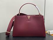 Louis Vuitton LV Capucines GM Souple Rust Red 38 x 23 x 16 cm - 1