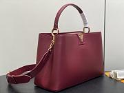 Louis Vuitton LV Capucines GM Souple Rust Red 38 x 23 x 16 cm - 6