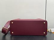 Louis Vuitton LV Capucines GM Souple Rust Red 38 x 23 x 16 cm - 5