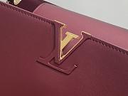 Louis Vuitton LV Capucines GM Souple Rust Red 38 x 23 x 16 cm - 3
