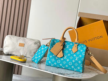 Louis Vuitton LV Speedy P9 25 Turquoise 25x15x15cm 