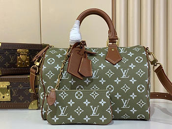 Louis Vuitton LV Speedy P9 Bandoulière 30 Dark Green 32x22.5x18cm