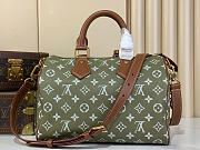 Louis Vuitton LV Speedy P9 Bandoulière 30 Dark Green 32x22.5x18cm - 6