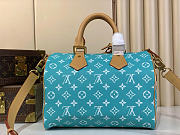 Louis Vuitton LV Speedy P9 Bandoulière 30 Turquoise 32x22.5x18cm - 5