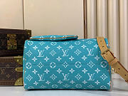 Louis Vuitton LV Speedy P9 Bandoulière 30 Turquoise 32x22.5x18cm - 4