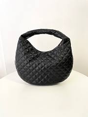 YSL ICare Hobo Quilted Nappa Black 44x30x7cm - 3