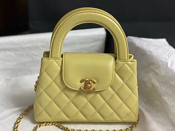 Chanel Kelly Bag Yellow Gold 13x19x7cm