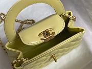 Chanel Kelly Bag Yellow Gold 13x19x7cm - 5
