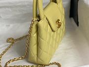 Chanel Kelly Bag Yellow Gold 13x19x7cm - 4