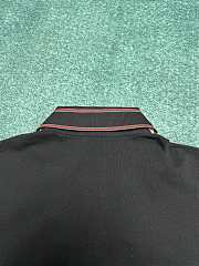 Gucci Cotton Piquet With Web Polo - 4