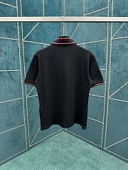 Gucci Cotton Piquet With Web Polo - 3