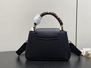 Louis Vuitton LV Capucines Mini Bag Black 21x13.6x8cm - 3