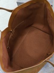 YSL Y Tote in Brown Suede 37x32x22-27cm - 4