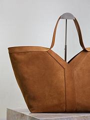 YSL Y Tote in Brown Suede 37x32x22-27cm - 2
