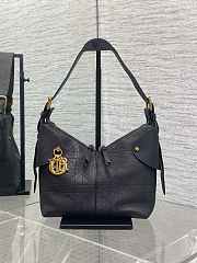 Dior Medium Voyage Bag Black Flat 28x18x12cm - 1