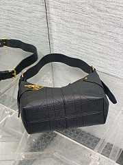 Dior Medium Voyage Bag Black Flat 28x18x12cm - 6