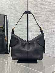 Dior Medium Voyage Bag Black Flat 28x18x12cm - 5