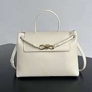 Bottega Veneta Ciao Ciao Bag White Gold 34x26x15cm - 1