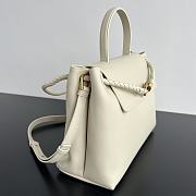 Bottega Veneta Ciao Ciao Bag White Gold 34x26x15cm - 6