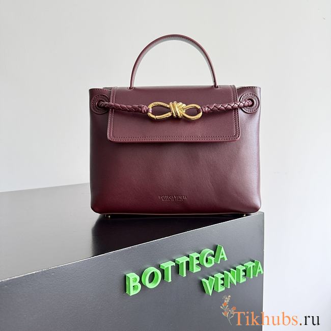 Bottega Veneta Small Ciao Ciao Bag Red Gold 26x19x10.5cm - 1