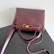 Bottega Veneta Small Ciao Ciao Bag Red Gold 26x19x10.5cm - 6