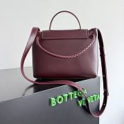 Bottega Veneta Small Ciao Ciao Bag Red Gold 26x19x10.5cm - 3