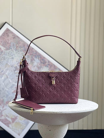 Louis Vuitton LV Sac Sport Burgundy 27x22x10.5cm