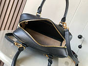 Loewe Amazona 23 Black Bag Calfskin 23x10x15cm - 5